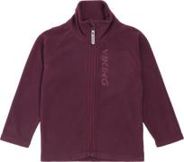 Viking Footwear Kids' Playtime Fleece Jacket Warm Plum