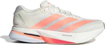 Adidas Men's Adizero Boston 13 Off White / Lucid Orange / Grey