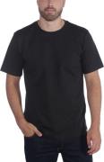 Carhartt Men's Relaxed Fit Heavyweight Short Sleeve T-Shirt Black