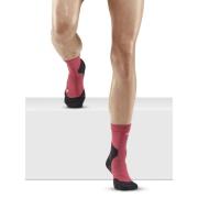 CEP Women's Hiking Light Merino Mid Cut Compression Socks Berry