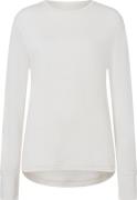 super.natural Women's Warm Up Long Sleeve Fresh White