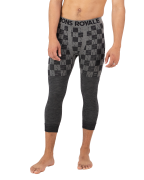 Mons Royale Men's Ascender Merino Seamless 3/4 Legging Dried Sage/Blac...