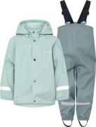 Didriksons Kids' Slaskeman Set 4 Ocean Mint