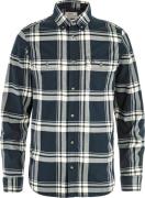 Fjällräven Men's Övik Lite Flannel Shirt Dark Navy-chalk White