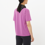 Salomon Women's Shkout Core Short Sleeve Tee Iris Orchid