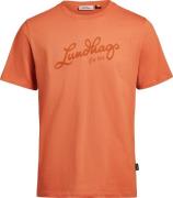 Lundhags Men's Järpen Logo T-Shirt Cayenne