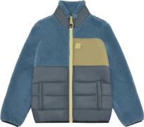 Color Kids Kids' Fleece Jacket With Quilt Coronet Blue