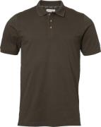 Chevalier Men's Trevor Polo Shirt Leather Brown