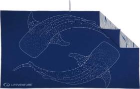 Lifeventure Recycled Softfibre Trek Towel Giant Whale Shark