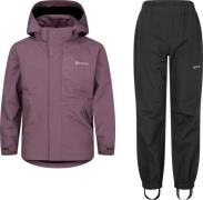 Urberg Juniors' 2L Rain Set Arctic Dusk/black Beauty