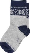 Gridarmor Juniors' Heritage Merino Socks 2p Light Grey/Dk Navy/White