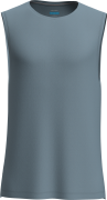 Icebreaker Men's Merino Blend 125 Cool-Lite™ Sphere Tank Flint Blue