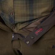 Härkila Men's Driven Hunt HWS Leather Pants Willow Green/Shadow Brown