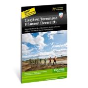 Calazo förlag Liesjärvi Torronsuo Hämeen Ilvesreitti 1:25.000 NoColour