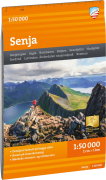 Calazo förlag Turkart Senja 1:50.000 NoColour