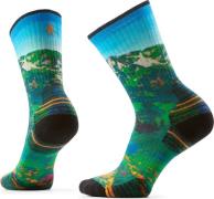 Smartwool Women's Hike Mountain Lake Print Crew Socks Targeted Cushion...