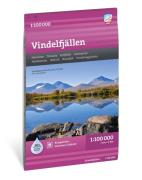 Calazo förlag Vindelfjällen 1:100 000 Hiking map