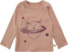 Soft Gallery Sgbaby Bella Spacecat LS Tee Str 6m - Dusty  Langærmede T...