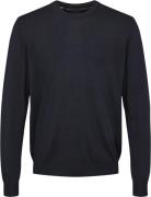 Sand Merino Iq Mand Blå Sweaters Str L Merino - hos Magasin