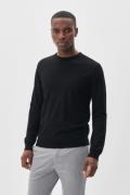 Matinique Margrate Mand Sort Sweaters Str L - Merino Uld hos Magasin