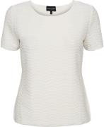 Armani Exchange Shirt Kvinde Grigio Kortærmede T-shirts Str 42 - hos M...