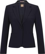 BOSS Jarua Kvinde Dark Blue Blazere Str 40 - hos Magasin