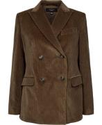 Weekend Max Mara Katanga Kvinde Hazelnut Brown Blazere Str 38 - Bomuld...