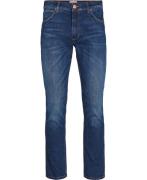 Wrangler Greensboro Jeans Mand Blå Jeans Straight Fit Str 31/30 - hos ...