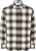 Selected Homme Slhregowengrindle Check Shirt LS Mand Chocolate Torte/c...