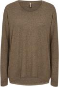 soyaconcept Scbiara 1 Bluse Camel Kvinde 98404 Camel Langærmede T-shir...