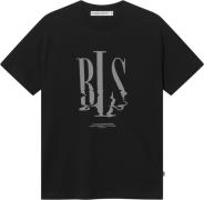 BLS Hafnia Northsea Capital Tshirt Mand Black Kortærmede T-shirts Regu...