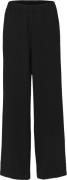 Selected Femme Slftinnirelaxed MW Wide Pant N NOO Kvinde Sort Bukser M...