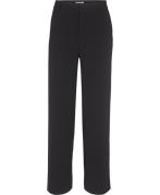 Filippa K Hutton Trousers Kvinde Black Bukser Med Lige Ben Str 40 - ho...