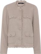 Micha Jacket_ Soft Tweed Jacket Kvinde Camel Overgangsjakker Str 40 - ...