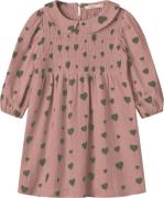 Fliink Love LS Dress Str 6Y/116 - Ash Rose Aop Kjoler hos Magasin