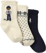 Polo Ralph Lauren BCI Combed Cottongrl Holiday Bear Str 18/24 - Assort...