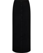 Filippa K Knitted Maxi Skirt Kvinde Black Maxi Nederdele Str L - hos M...