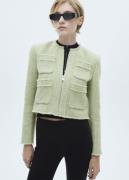 MANGO Jacket. - ENA Kvinde Green Overgangsjakker Str M - hos Magasin