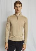 Bruun & Stengade BS Pelle Regular Fit Knitwear Mand Sand Sweaters Str ...