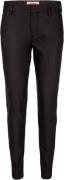 Mos Mosh Abbey Night Pant Kvinde Black Bukser Med Smalle Ben Str 40 - ...