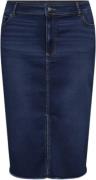 Wasabiconcept Curvy Wasummer 6 Nederdel Mørk Denim Kvinde 2494 Mørk De...