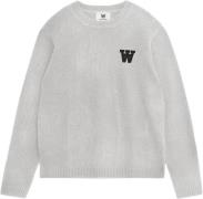 Wood Wood Wwtay AA CS Jumper Kvinde Grey Sea Langærmede Bluser Str L -...