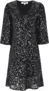 Soft Rebels Sraudrey Dress Kvinde Black Midi Kjoler Str L - hos Magasi...