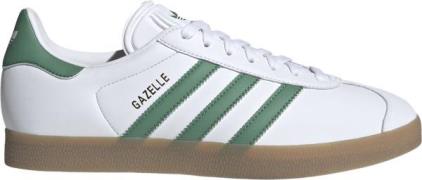 adidas Originals Gazelle Mand Hvid/grøn Sneakers Str 38 - hos Magasin