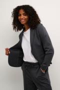 Kaffe Kajenny Blazer Kvinde Black Oyster Blazere Str L - hos Magasin