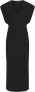 Bruuns Bazaar Comfreybbatalia Dress Kvinde Black Midi Kjoler Str 40 - ...