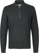 Samsøe Samsøe Guna Half zip 10490 Mand Volcanic Ash Sweaters Str L - V...