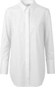 Second Female Larkin LS Classic Shirt Kvinde White Alyssum Langærmede ...