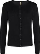 soyaconcept Scdollie 446 Cardigan Sort Kvinde 9999 Sort Cardigans Str ...