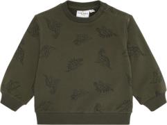 The New Tnslaurent Sweatshirt Str 80 cm - Ivy Green Dino Ao Sweatshirt...